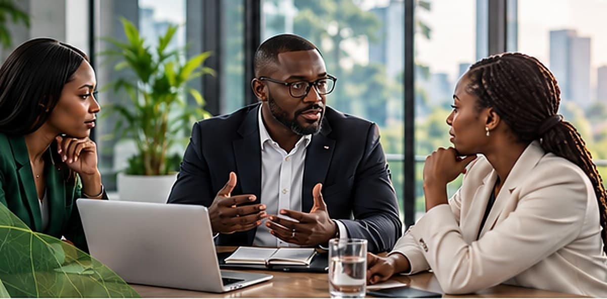 A Kyoshinet team working through a client challenge